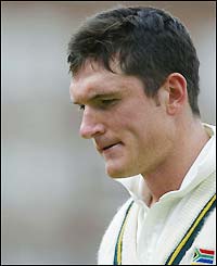 South Africa captain Graeme Smith 