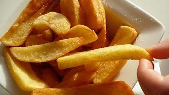 A chip, like the one on Chip's shoulder?
