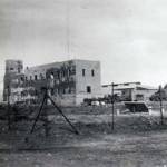Sidna-Ali Police Fort January 1946. Tanks of the 6th Airborne Armoured Reconnaissance Regiment guarding Sidna-Ali Police Fort after attack by terrorists