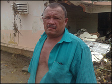 O agricultor Heleno Tavares perdeu tudo pela segunda vez (fotos: Paulo Cabral)
