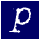 Letter P.