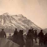 HMS Kent in Val Fjord, iceland in 1942