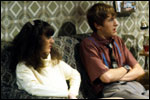 Rodney and an early girlfriend