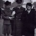 At Buckingham Palace to receive the DFC