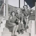 This photo was taken outside the stores which May ran at the camp in Tonfanau, Wales. This photo was taken outside the stores which May ran at the camp in Tonfanau, Wales.