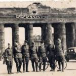 Berlin, 1945. My grandfather is 3-rd from left side.