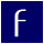 Letter F.