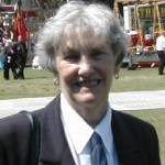 Dorothy Clissold at Wales Remembers, the event to commemorate the 60th anniversary of the end of the war.