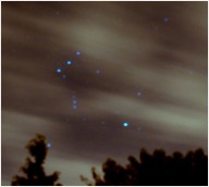 Orion seen from Coventry