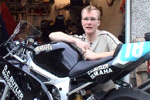 Richard's was born into a life of TT racing...