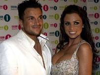 Peter Andre and Katie Price