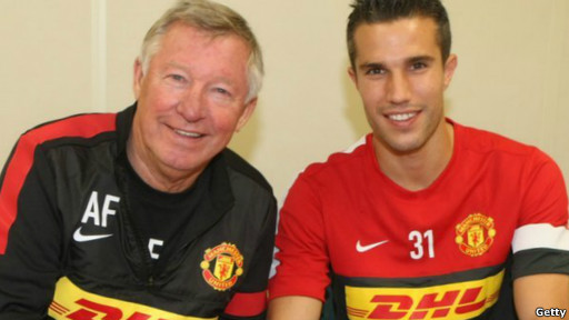 Van Persie, Ferguson