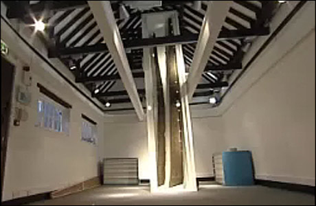 The rudders at Southwold Museum