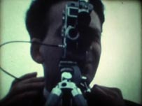 A Norwich Movie Maker member in the 1960s