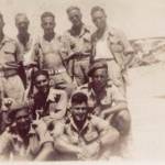 Larry with some of the boys.Charlie Butler, top left. 2nd Row is Mick Bird, Larry and Ted Dudley