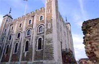 Photograph showing The Tower of London, in London