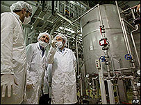 Instalação nuclear de Isfahan, no Irã