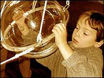 Child at Inspire Science Centre