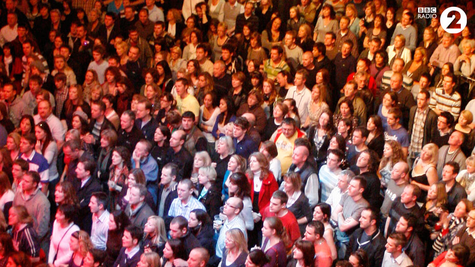 The crowd at Radio 2 Live In London