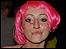 Girl in pink wig at Secret Garden Party