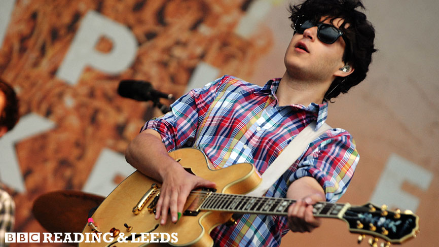 Vampire Weekend on the main stage.