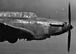 This photo of a Fairey Battle of 266 Squadron, Advanced Air Striking Force, was taken from another Fairey on 20 September 1939