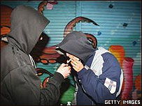 Jovens em Bristol