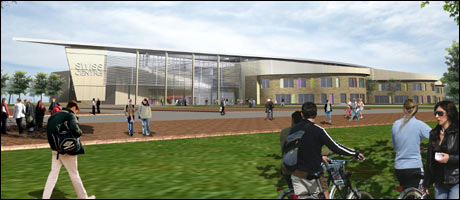 Artist's impression of the SWISS Centre