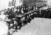 The School in Gaiman, Patagonia, 1911