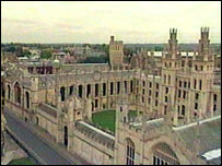 Universidade de Oxford (foto arquivo)
