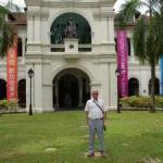 St.Joseph's, my Japanese school in 1942. Me there in 2005.