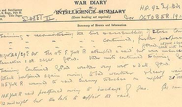25-31 October 1916