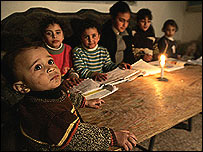 palestinos em Gaza