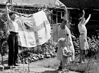 Welcoming the troops back home