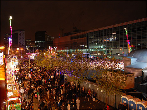 Tens of thousands at Millennium Point