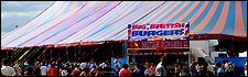 Take a panoramic look at the Reading Festival by the Radio One/NME Stage.