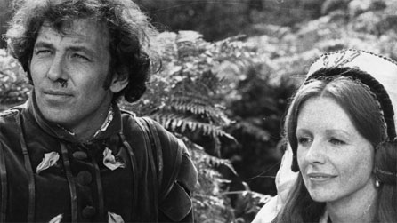 John Ogwen yng nghynhyrchiad BBC Hawkmoor gyda Jane Asher yn 1976