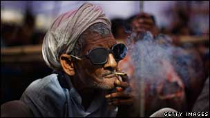 Dalit man in India