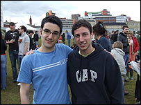 Eric, with brother Guy