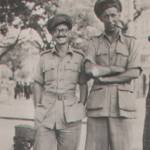 With "Lofty". Cairo, 1942