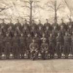 RM Commando Robert Casson from Whitehaven, Cumbria (3rd from right back row). I think this is Robert's Unit, 45 Royal Marine Commandos at Exmouth. He sent the photo home a little before D-Day. Robert died in Normandy and is buried next to brother Joseph at Ryes Cemetery near Bayeux.