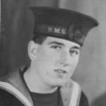 William Arthur Thomas in 1942 whilst aboard H.M.S .Fernie.