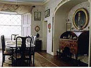 The dining room at A la Ronde