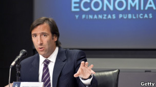 Ministro argentino da economia Hernan Lorenzino (foto: Getty Images)