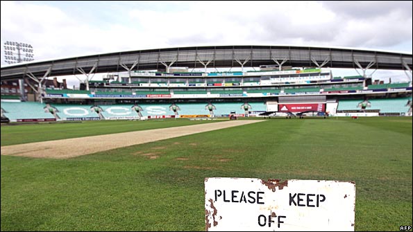 The Oval cricket ground, London