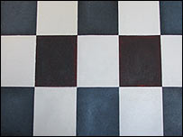 Detail from a Simon Francis painting