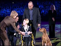 Harriet and Yepa at Crufts 2008