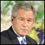 O presidente dos EUA, George W. Bush, em conferência sobre o meio ambiente realizada em Washington