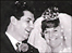 Cathie and Dennis on their wedding day