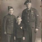 Brother Arnold aged 16(ATC), myself aged 9, and Dad aged 51`(ROC)